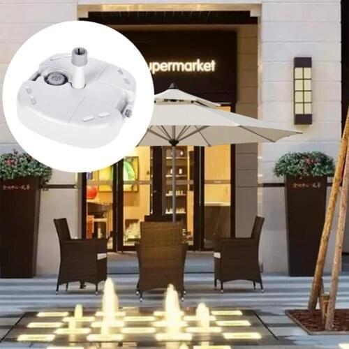 Hot Sale Square Outdoor Garden Beach Sand Fillable Umbrella Stand Parasol Base Holder Can Support Beach Umbrellas Wedding Arches