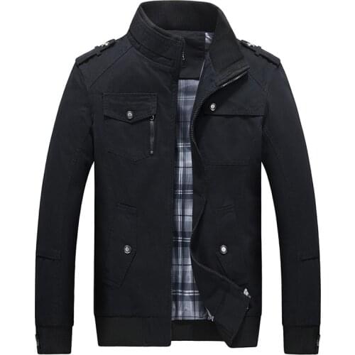 Quality Brand Men Jackets Coats Fashion Trench Coat Casual Silm Fit Overcoat Black Bomber Jacket Windbreaker Tactical Jackets