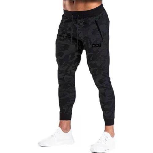 Camouflage Joggers Sweatpants Men Casual Skinny Pants Cotton Trackpants Gyms Fitness Workout Trousers Male Sportswear pants
