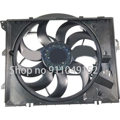 CAR Fan hood and fan E90 328I N51b mwE92 328I N51 E93 328I N51 E82 128I N51 E88 128I N51 Water tank cooling fan cooling electron