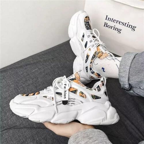 Luxury Designer Men Shoes Blade Sole Big Size Breathable Men Sneakers Fashion Lightweight Vulcanized Shoes Zapatillas Hombre