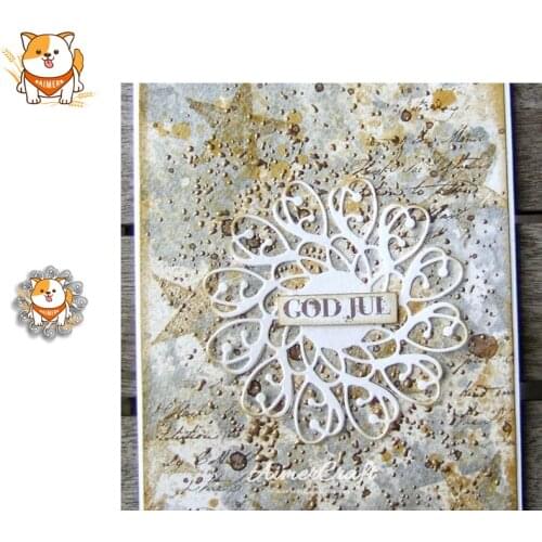 Lace Circle Metal Cutting Dies Scrapbooking Stencil DIY Decorative Embossing Craft Die Cuts Card Making New Dies For 2019