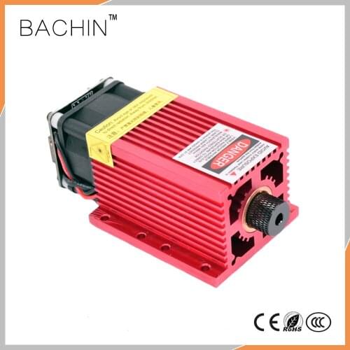 7000MW 445nm Laser Module Blue Light 7W Focusing Laser Cutter Head CNC Laser Cutting Engraving Machine Parts, PWM hx2.54 2p