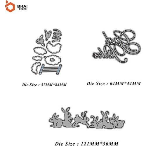 Metal Cutting Dies Animal Duck Sheep Stencils For DIY Scrapbooking Cards Decor Craft Embossing Paper Card Die Cut 2021