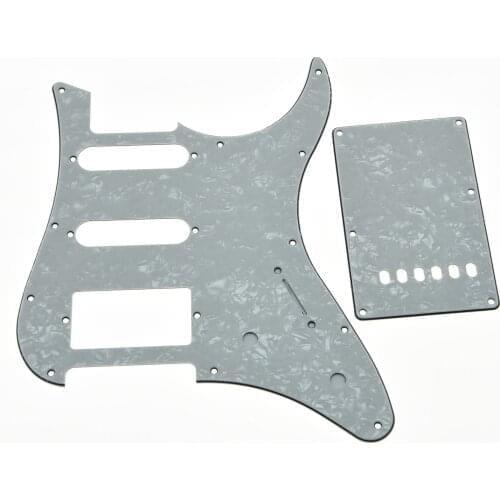 KAISH White Pearl Guitar Pickguard w/ Back Plate and Screws fits Yamaha PACIFICA