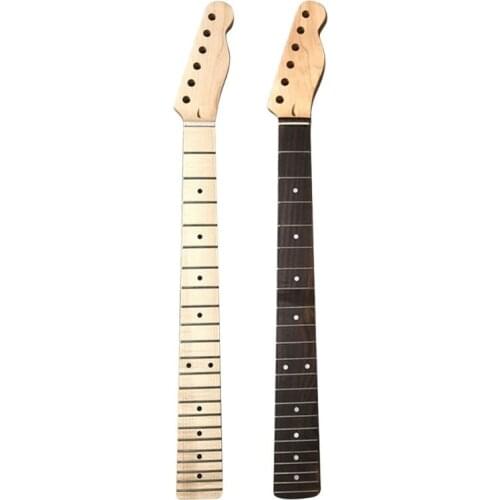 TL Electric Guitar Neck Handle 22 Frets Maple Rosewood Fretboard for Musical Instruments Luthier Accessories Kits