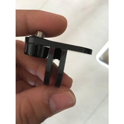 UNIVERSAL TRIPOD MOUNT ADAPTER TO 1/4"-20 ALLOWS ANY CAMERA TO USE GOPRO MOUNTS