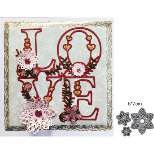 3pcs/set flower Halloween christmas 2021 new metal cutting mold photo frame DIY scrapbook decoration embossing handmade template