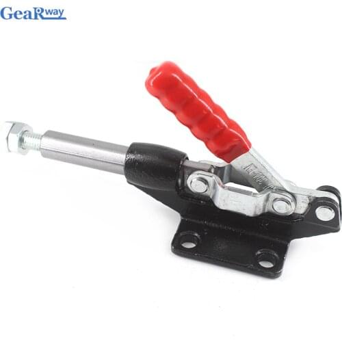 304EM Push Pull Toggle Clamp 386kg Holding Capacity Toggle Clamp for Woodworking 42mm Stroke Quick Release Hand Tool Clamp