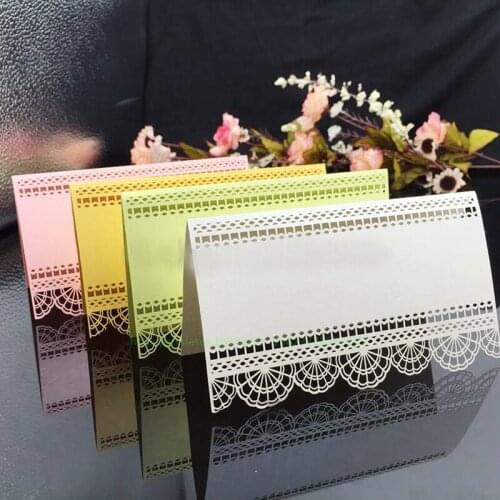 50pcs Leaves Laser Cut Wedding Party Table Name Place Cards Favor Table Name Message Setting Card Wedding Birthday Supplies