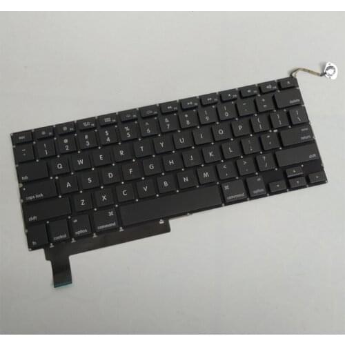 Free Shipping!!! 1PC Original New Laptop Keyboard For Macbook Pro A1286 MB985 MC373 MC721 MD318 Year 09-14
