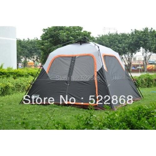 Large space 6 person one room instant set-up high quality camping tent \outdoor tent