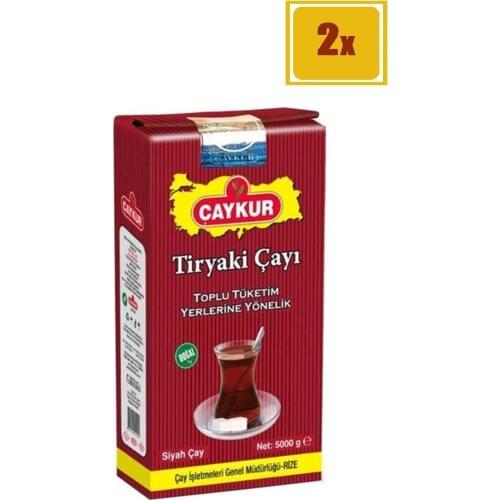 Çaykur Tiryaki Tea WITH ITS PERFECT TASTE 5 kg Set of 2 FREE SHİPPİNG