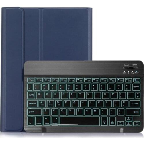 Coque Backlit Wireless bluetooth keyboard Case For Samsung Galaxy Tab S7 Plus 12.4" 2020 T970 T975 T976 Tablet Shell Cover+Pen