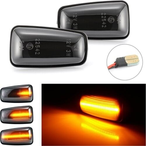 For Peugeot 306 106 406 806 Expert Partner For Citroen Berlingo Jumpy Saxo Xantia XM Dynamic Led Turn Signal Side Marker Light