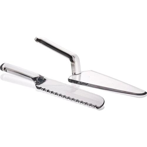 EWs Acrylic Transparent Spatula Knife Set