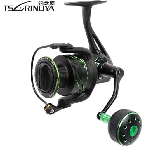 TSURINOYA FLYING SHARK 4000/5000 Spinning Reel 12BB/6.2:1/12Kg Full Metal Sea Fishing Reel Saltwater Wheel Peche Molinete Coil