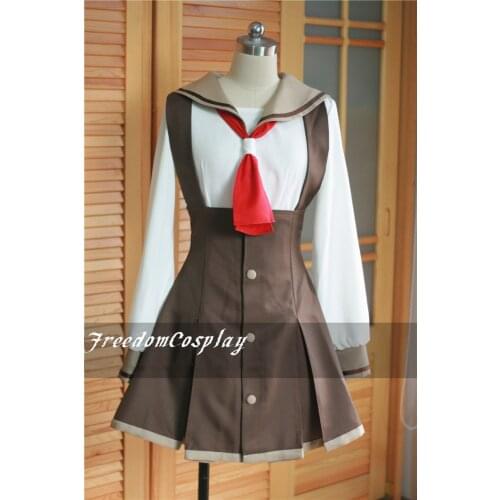 Monogatari Bakemonogatari Nekomonogatari Nadeko Sengoku Cosplay Costume