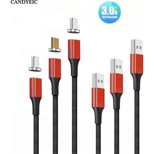 CANDYEIC Micro USB Magnetic Charger Cable for Huawei P smart Charger P smart 2019 Charging Cable USB