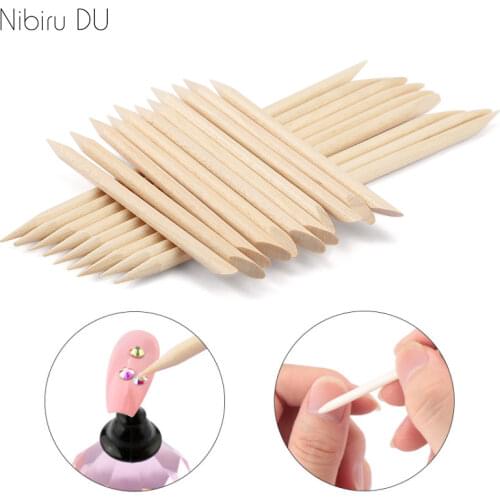 Nibiru DU Orange Sticks For Cuticle Removal
