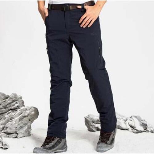 Winter New WaterProof Pants Mans Thicken Long Pants Polartec Warm Pants Plus Size XXXL-5XL Combat Trousers Men Bottoms