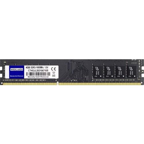 WLD DDR3 8GB 4GB 1333Mhz PC-10600 1600MHz PC-12800 Ram Desktops Memory 240pin 1.5V DIMM Compatible With Intel and AMD