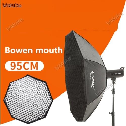Godox Octagonal softbox 95cm with grid flash softbox bowen mouth flash softbox lampshade Accessories CD50 T03