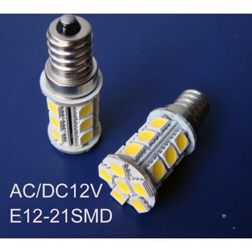 High quality AC/DC12V E12 led light,led e12 bulbs 12V E12 led lamps free shipping 50pcs/lot
