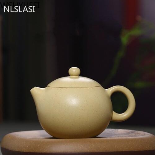 Yixing Tea Pot Purple Clay Xishi Teapots Raw ore Beauty Kettle Master Handmade Customized Teaware Gifts Tie Guanyin 220ml