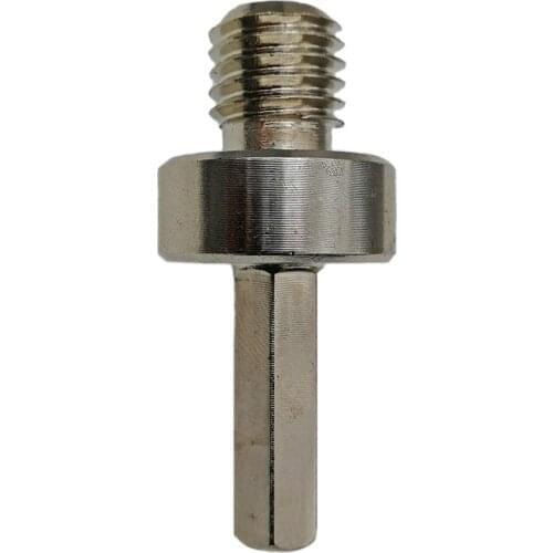 BGTEC 1pieces Connection Converter for Adapter M14 male thread to 3/8 hexagon shankFor M14 drill core bits grinding disc