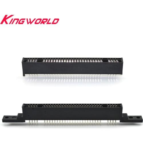 100pcs High quality 2.54mm Card Slot 62Pins Interval for Nintendo for SFC for SNES Clone Console