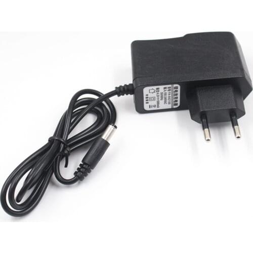 Lithium Battery Charger Dc Adapter 4.2v 1a 1 Series Pack Standard Electric Red: In Charging State, Green: Full EU 100-240V