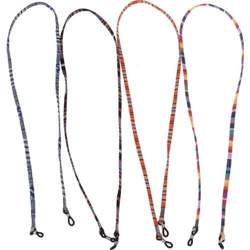 4 Styles mm Sunglasses Neck Cord Strap Men Women 5cm Ethnic Style Multi Color Glasses Rope 6Eyeglass String Holder