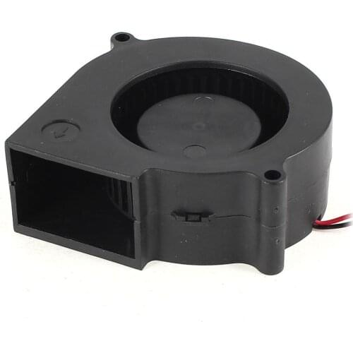 75 mm X 30 mm 2 pin DC 12 V brushless fan PC computer cooling fan