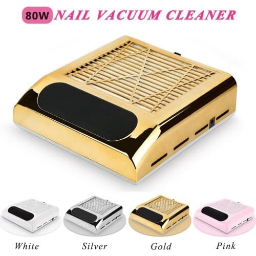 Stronger Nail Dust Suction Machine Adjustable Nail Dust Collector Fan Nail Vacuum Clean For Manicure Machine Nail Art Equipment