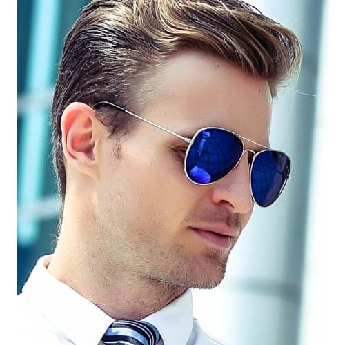 Aviation men sunglasses women luxury brand design eye sun glasses 2018 ladies vintage retro R3025 girls blue pilot clear