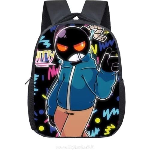 Kids Friday Night Funkin Backpack Toddler Kindergarten Bags Children Hot Game School Bag for Girls Boys Cartoon Bookbag Mochila