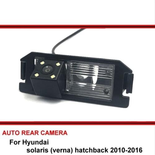 For Hyundai solaris verna hatchback 2010 - 2016 SONY HD CCD Car Reverse Backup Rearview Parking Rear View Camera Night Vision