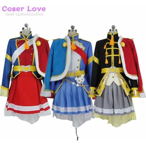 Revue Starlight Hikari Kagura Cosplay Costume New Years Carnaval Christmas Costume