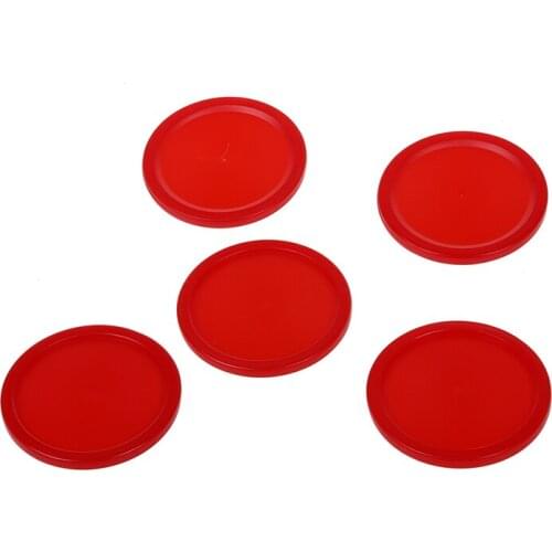 5Pcs 2 inch Mini Air Hockey Table Pucks 50mm Puck Children Table New
