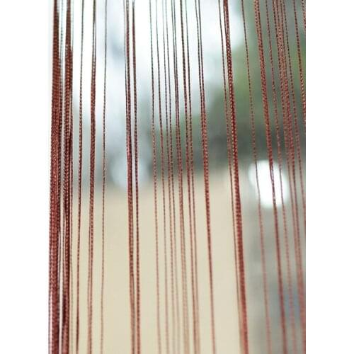 New Fashion Fringe Window Divider Line Tassel Hanging String Window Door Curtain for Living Room Bedroom Home Decor