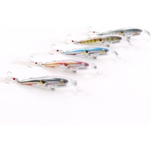 1 Pieces Group Fish Minnow Fishing Lure 9cm/12g fish school Bass Tilapia Bream Butterfish Minnow Bait Crankbait Superb Wobbler