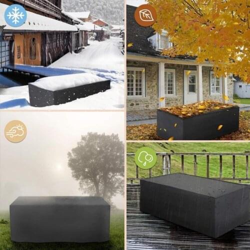 36sizes patio furniture dustproof cover for rattan table Cube Chair Sofa Waterproof Rain Garden Protective Cover BBQ Grill Cover
