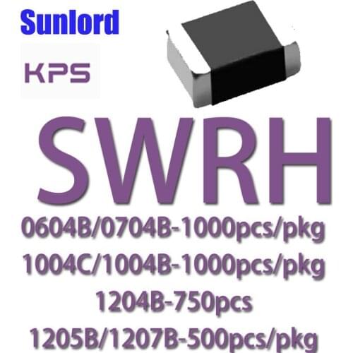 SWRH 1207B ② Wire Wound SMD Power Inductor Phones 3C 5G AI EMI Tele TV Video Audio Computer Navigation VR AR LED