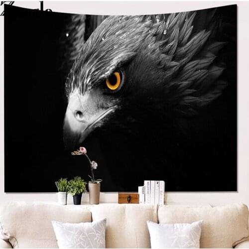 Zeegle American Eagle Pattern Decor Tapestry Wall Hanging Bedspread Bedsheets Dorm Cover Home Wall Art Room Rug