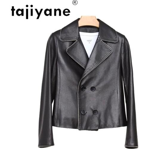 Woman Autumn Jackets 2021 Real Leather Jacket Woman Genuine Sheepskin Coats Female Clothes Sheep Skin Femme Veste TN724