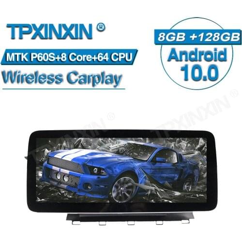 8+128G For Mercedes-Benz GLK 2013-2015 Android 10 Car Multimedia Player Car Stereo GPS Navigation Auto Radio Head unit DSP IPS