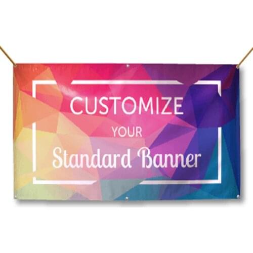 DD Banner Customizable 3*6ft Flags and Banners Custom Printed Free Design Outdoor Advertising Banner Lgbt Flag