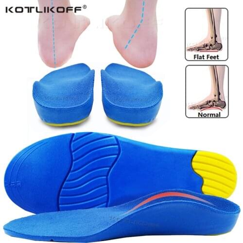 Children Kids Orthotics Insoles Correction Care Tool For Kid Flat Foot Arch Support Orthopedic Insole Soles Sport Shoes Pads