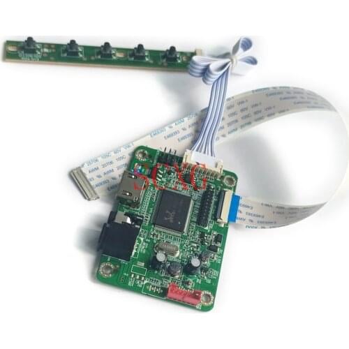 DIY kit LED Matrix Screen drive controller board 1366*768 EDP-30Pin Laptop Fit B156XW04 V7/V8 G156XTN02.0/1 HDMI-compatible